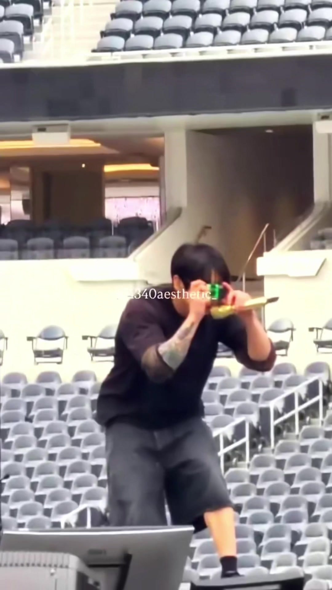 Jungkook Soundcheck moment Jungkook Soundcheck moment