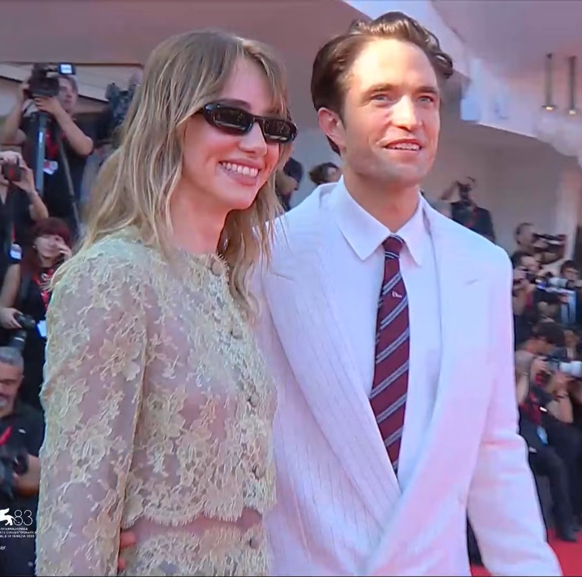Robert Pattinson and Suki Waterhouse at PRIMETIME Venice premiere (photo 2 of 2)