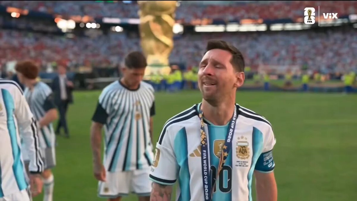 Messi farewell World Cup moment