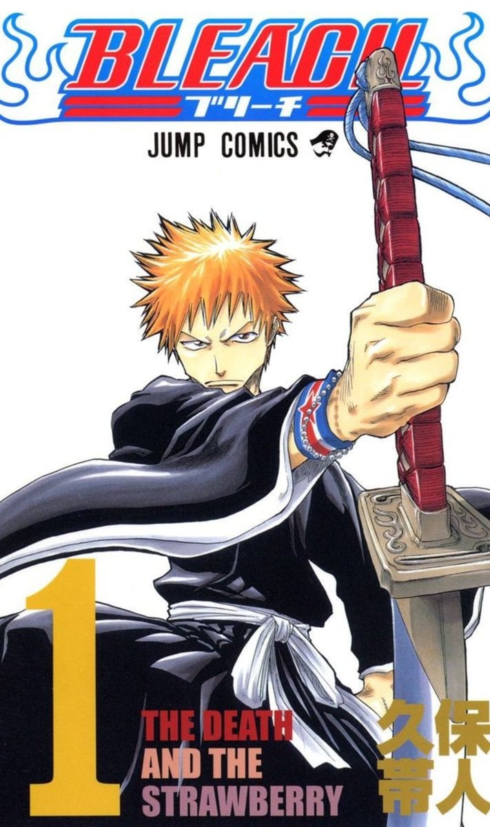 Bleach manga cover tribute