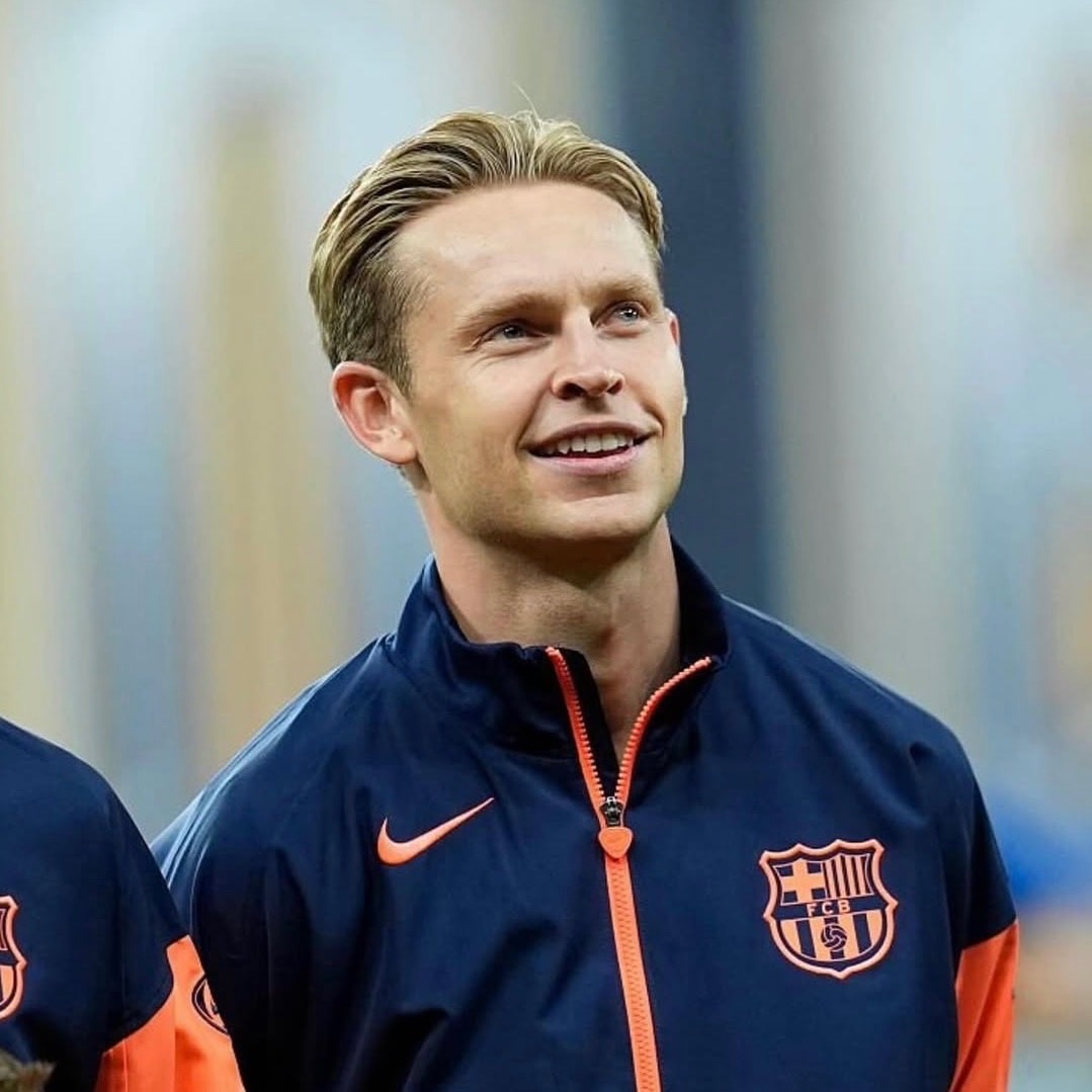Frenkie de Jong Barcelona Nike jacket Frenkie de Jong Barcelona Nike jacket