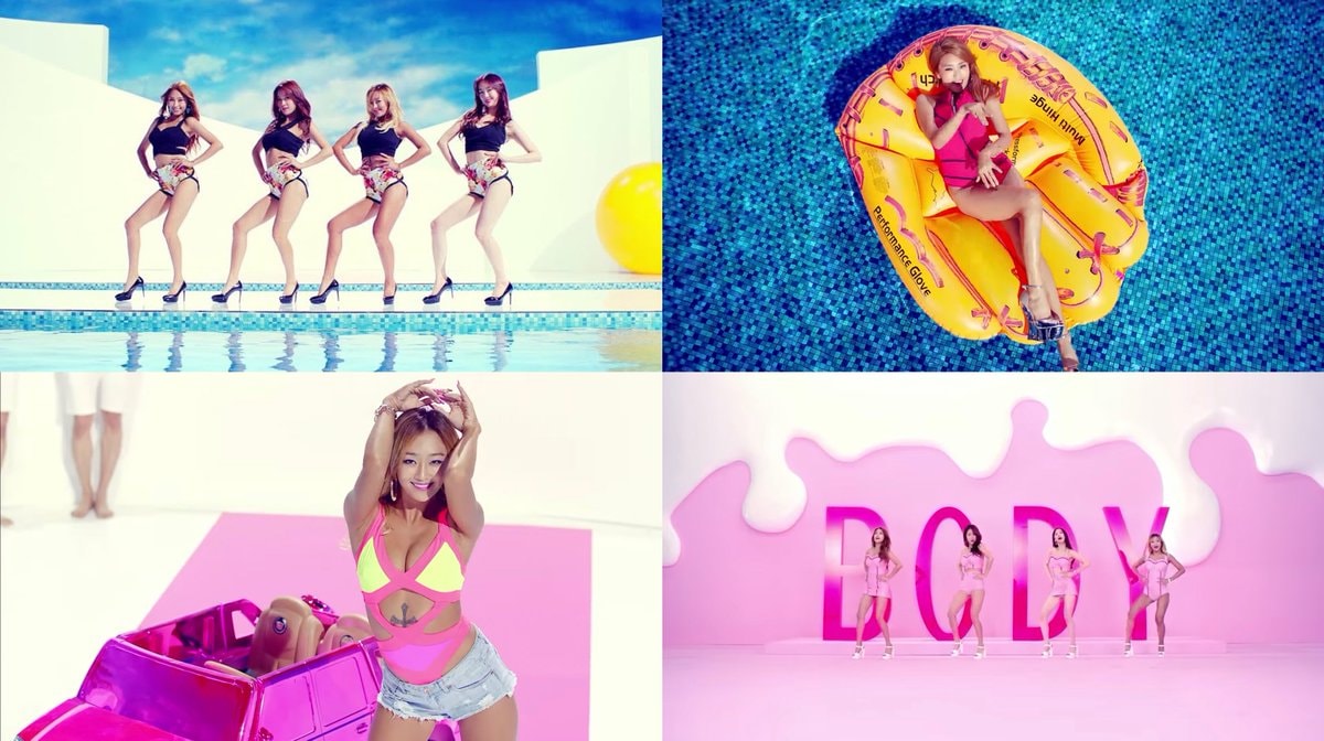 SISTAR Touch My Body 12 years