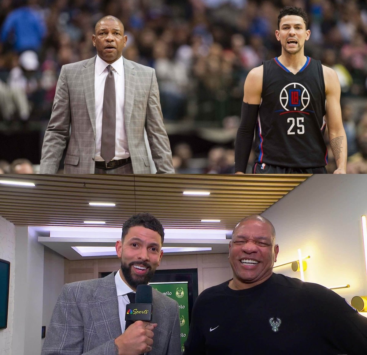 Doc Rivers and Austin at NBC