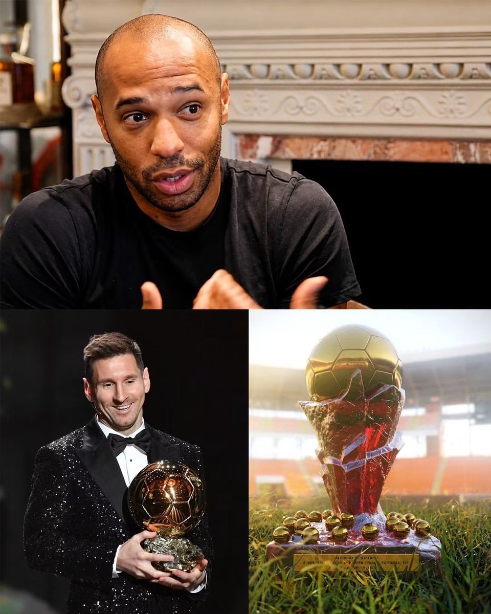 Thierry Henry Super Ballon d'Or Messi Thierry Henry Super Ballon d'Or Messi