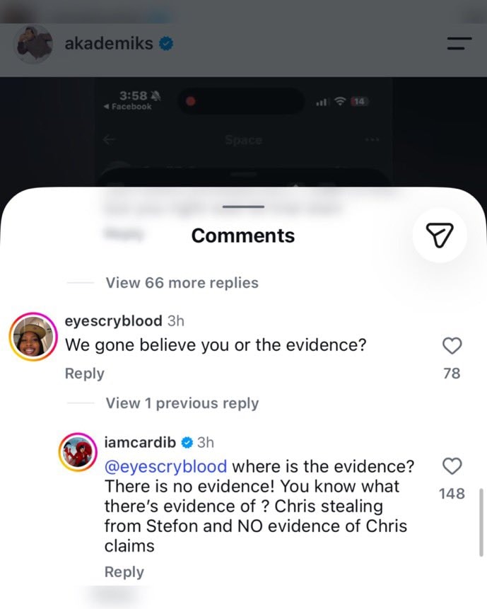 Cardi B confronts Stefon Diggs' alleged boyfriend (photo 3 of 3)