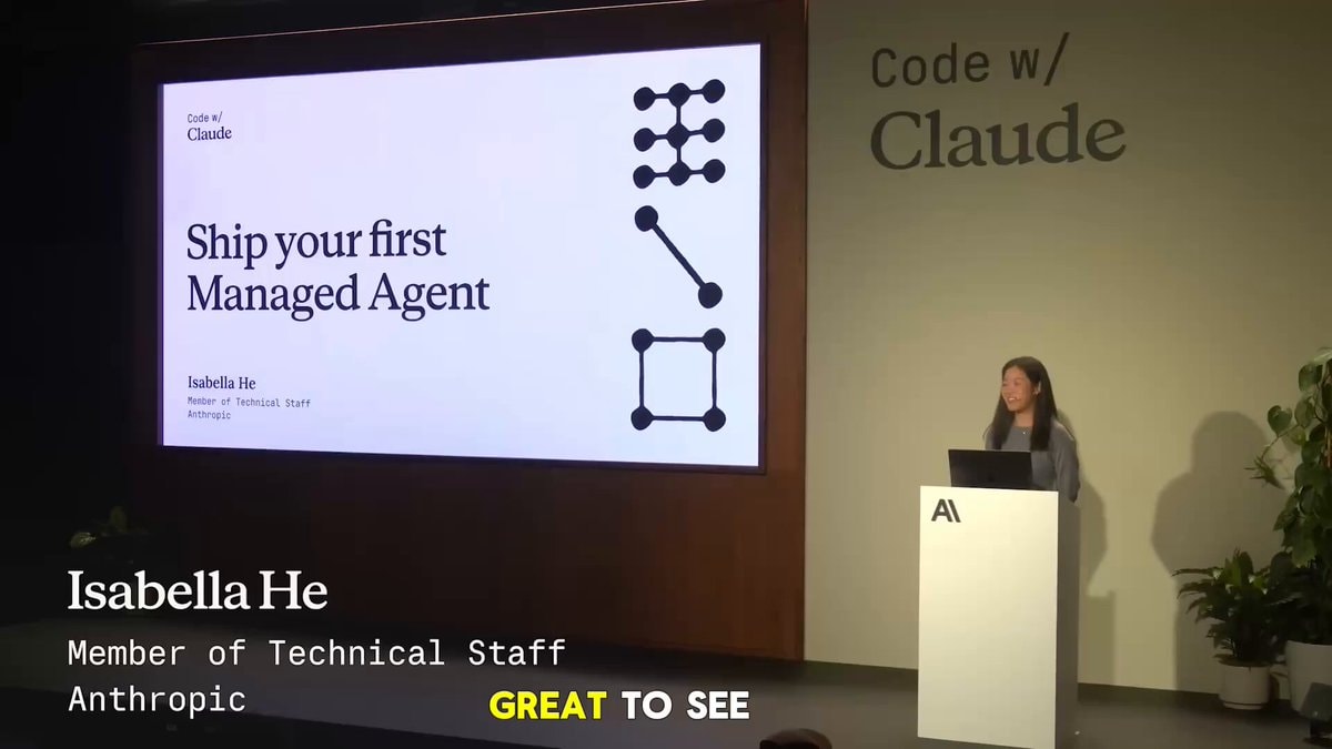 Isabella He Anthropic Code w/ Claude