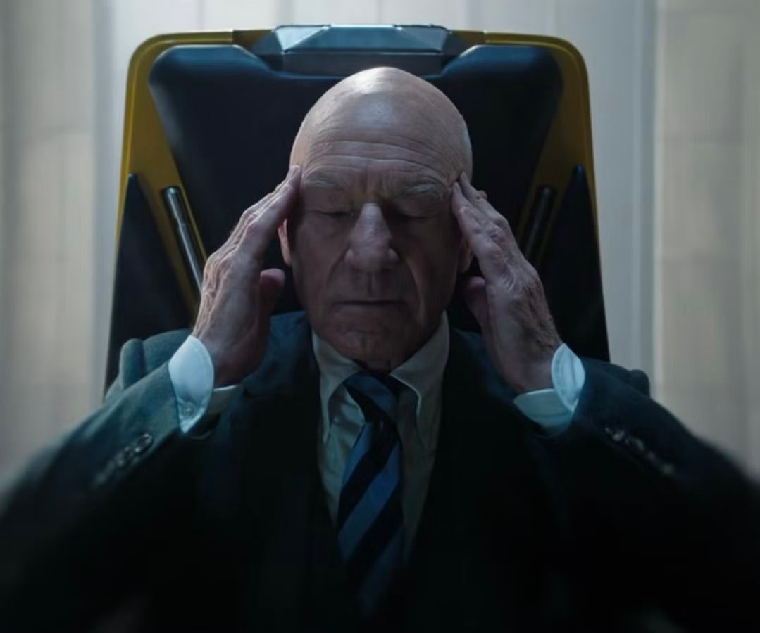 Patrick Stewart as Professor X Avengers Doomsday