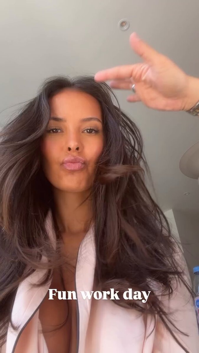 Maya Jama football match