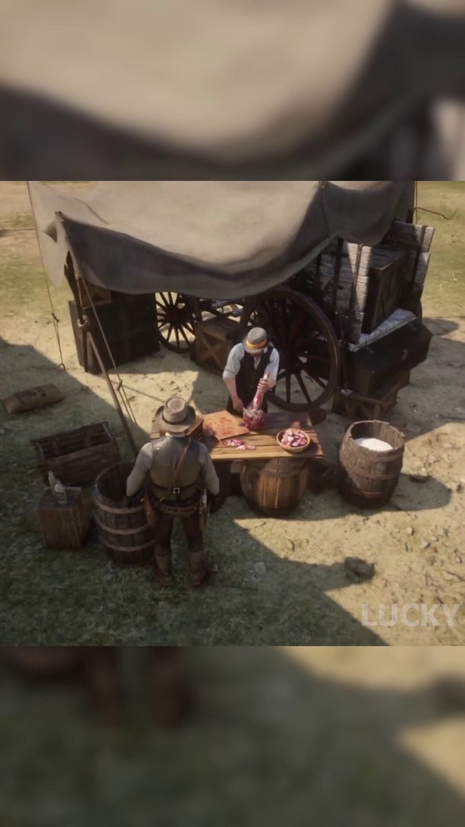 RDR2 butcher routine