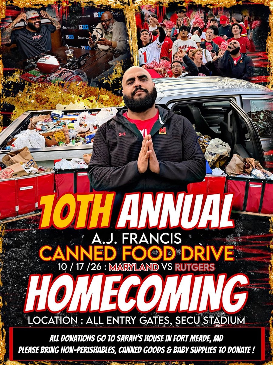 AJ Francis 10th Annual Food Drive