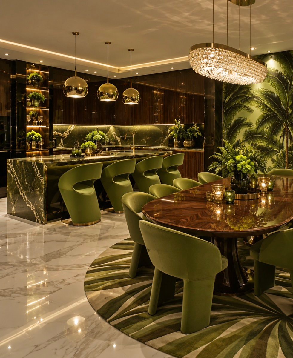 Tropical interior design (photo 2 of 2)
