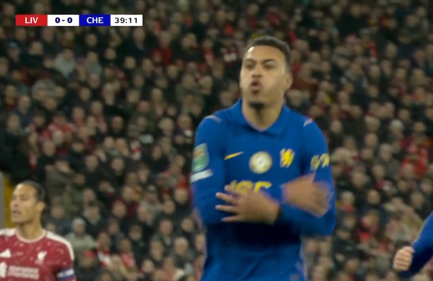 Morgan Rogers Chelsea goal vs Liverpool Morgan Rogers Chelsea goal vs Liverpool
