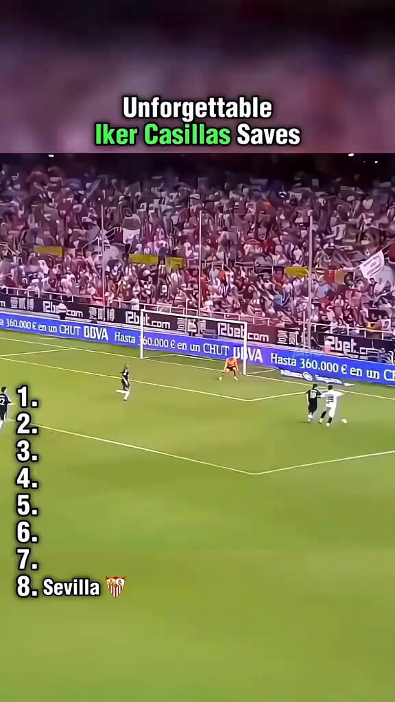Iker Casillas unforgettable save vs Sevilla
