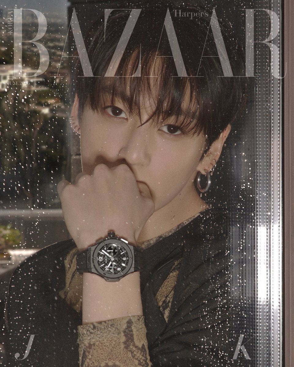 Jungkook Harper's Bazaar Korea Hublot (photo 2 of 2)