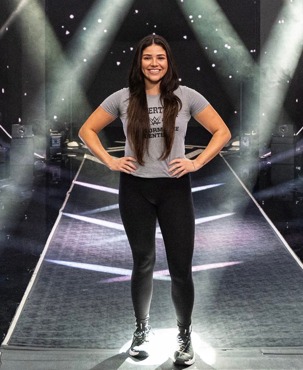 Aalyah Gutierrez joins WWE Performance Center