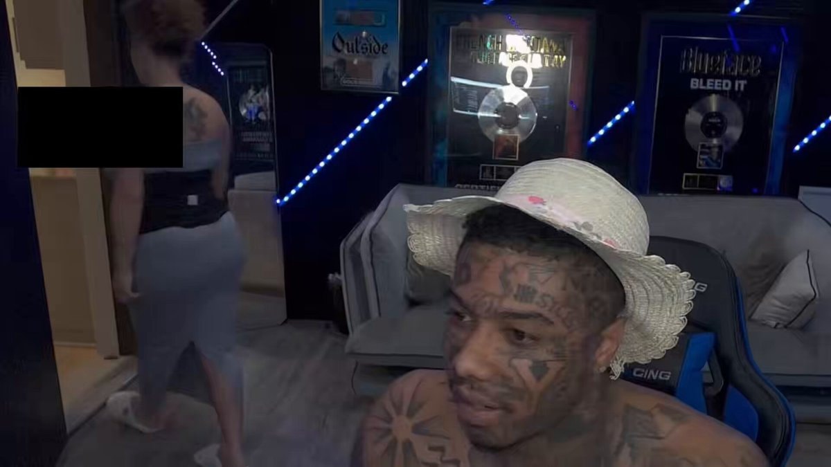 Blueface BLEED IT argument