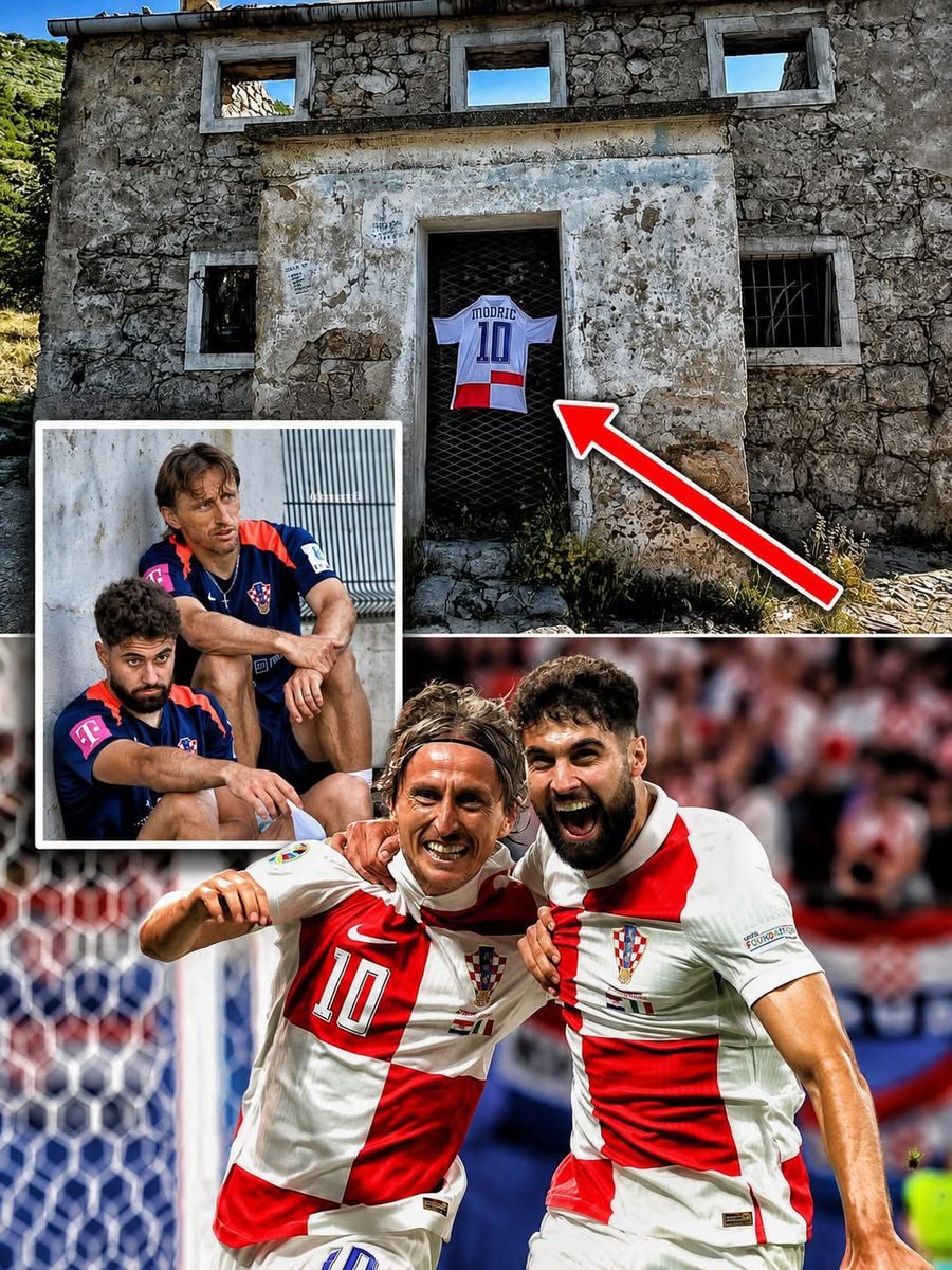 Gvardiol visits Modric childhood home