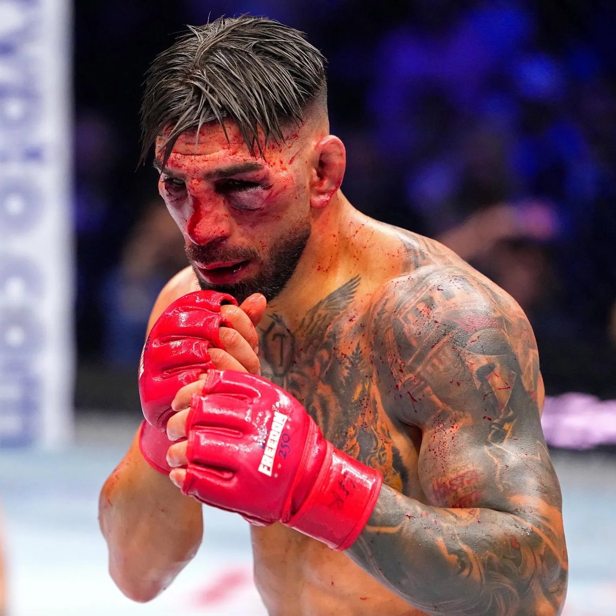 Ilia Topuria orbital fractures UFC