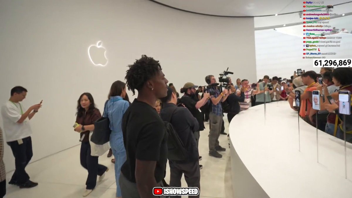 IShowSpeed Apple policy discovery