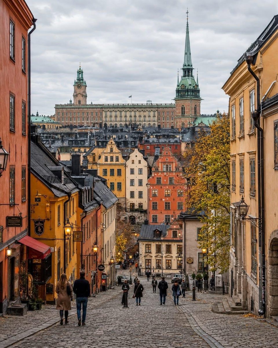 Stockholm Sweden streetscape