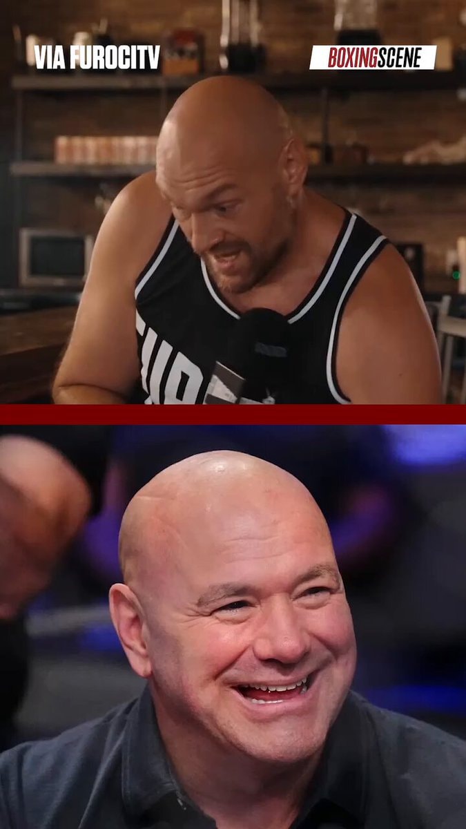 Tyson Fury wants Dana White involved
