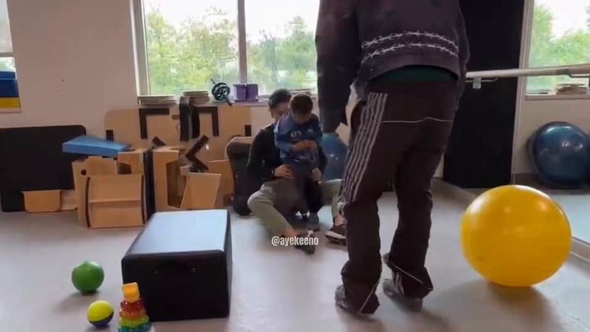 Chrisean Jr. first steps therapy