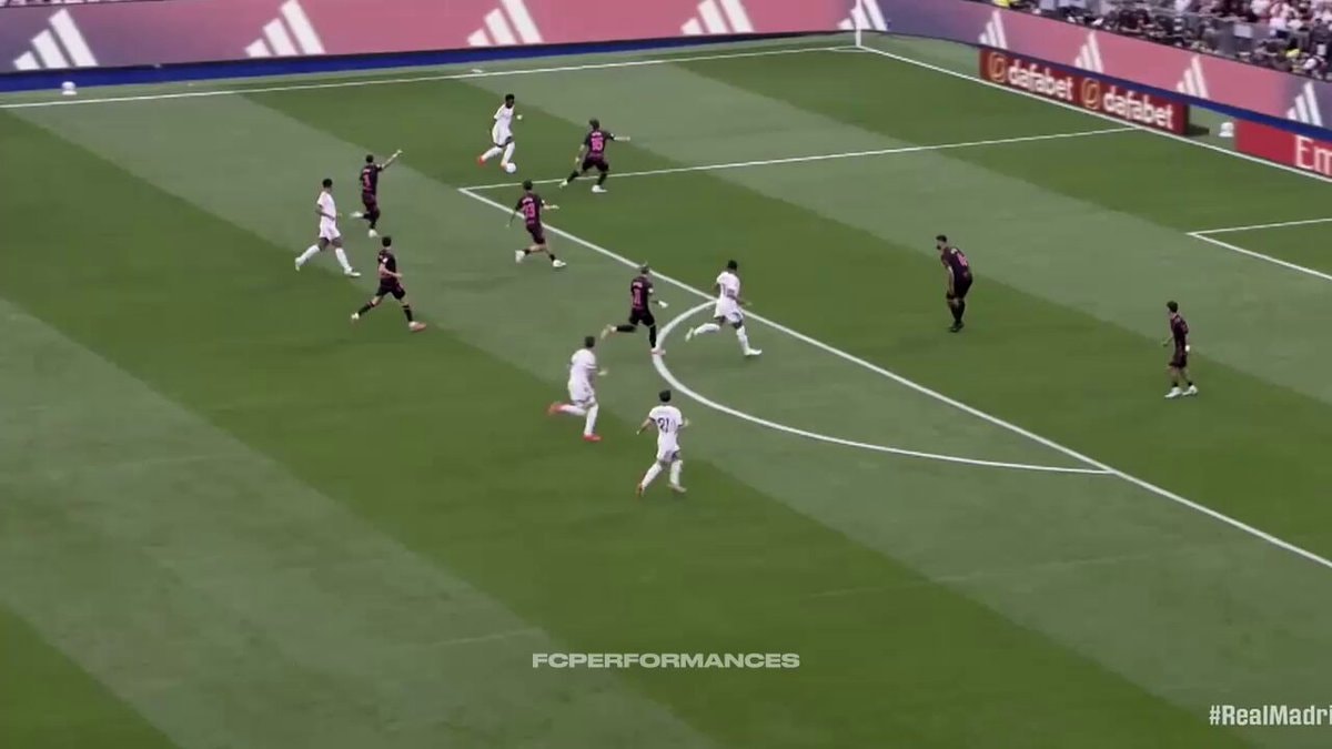 Real Madrid vs Malaga attacks