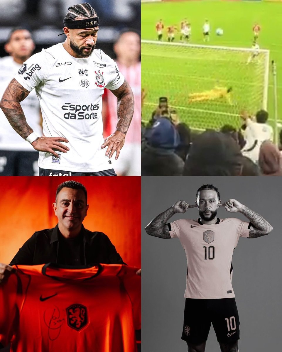 Memphis Depay Corinthians Netherlands