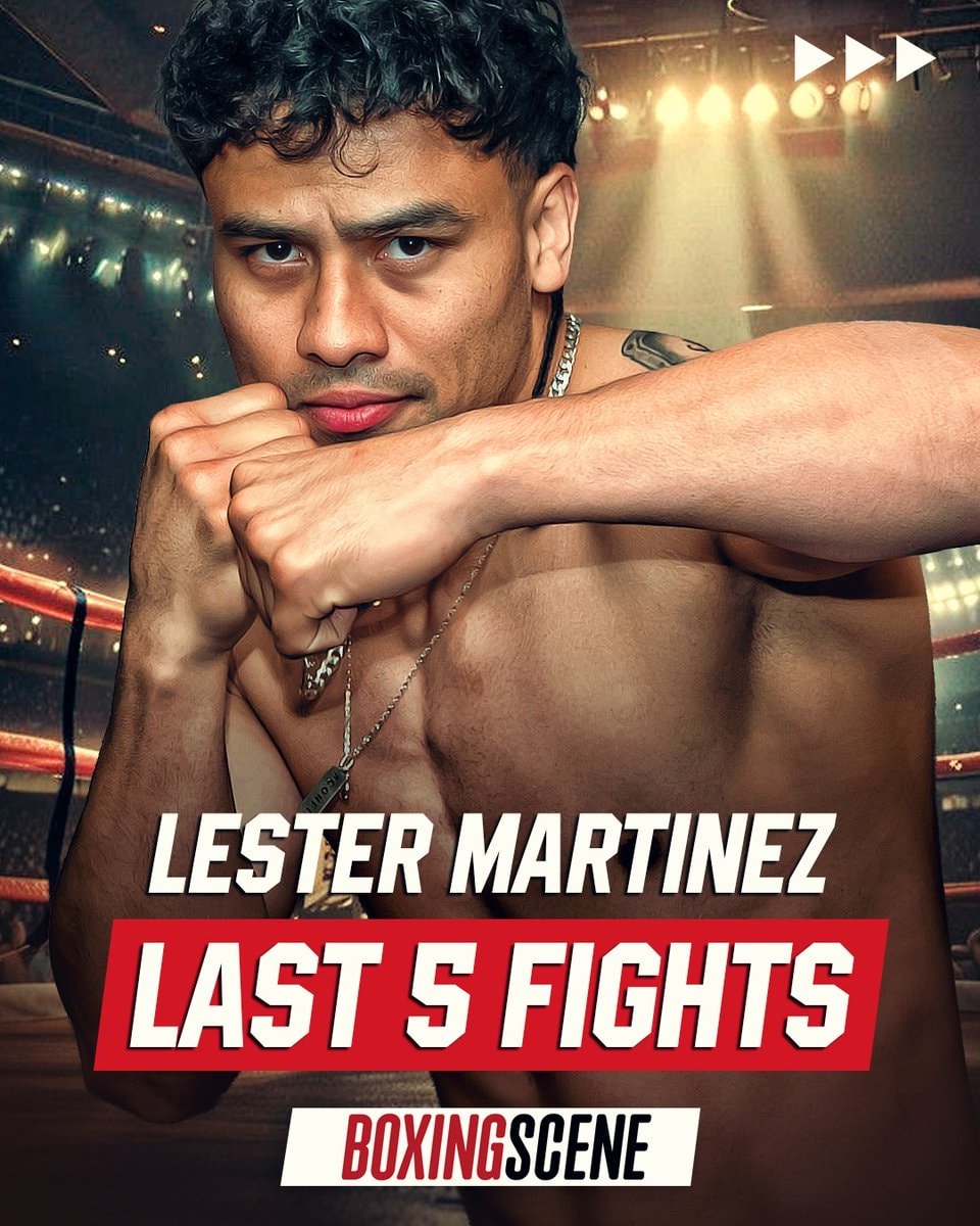 Lester Martinez title defense