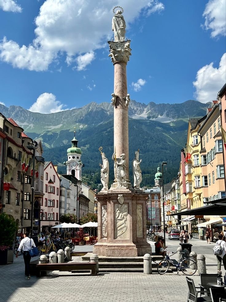 Innsbruck Germany monument square