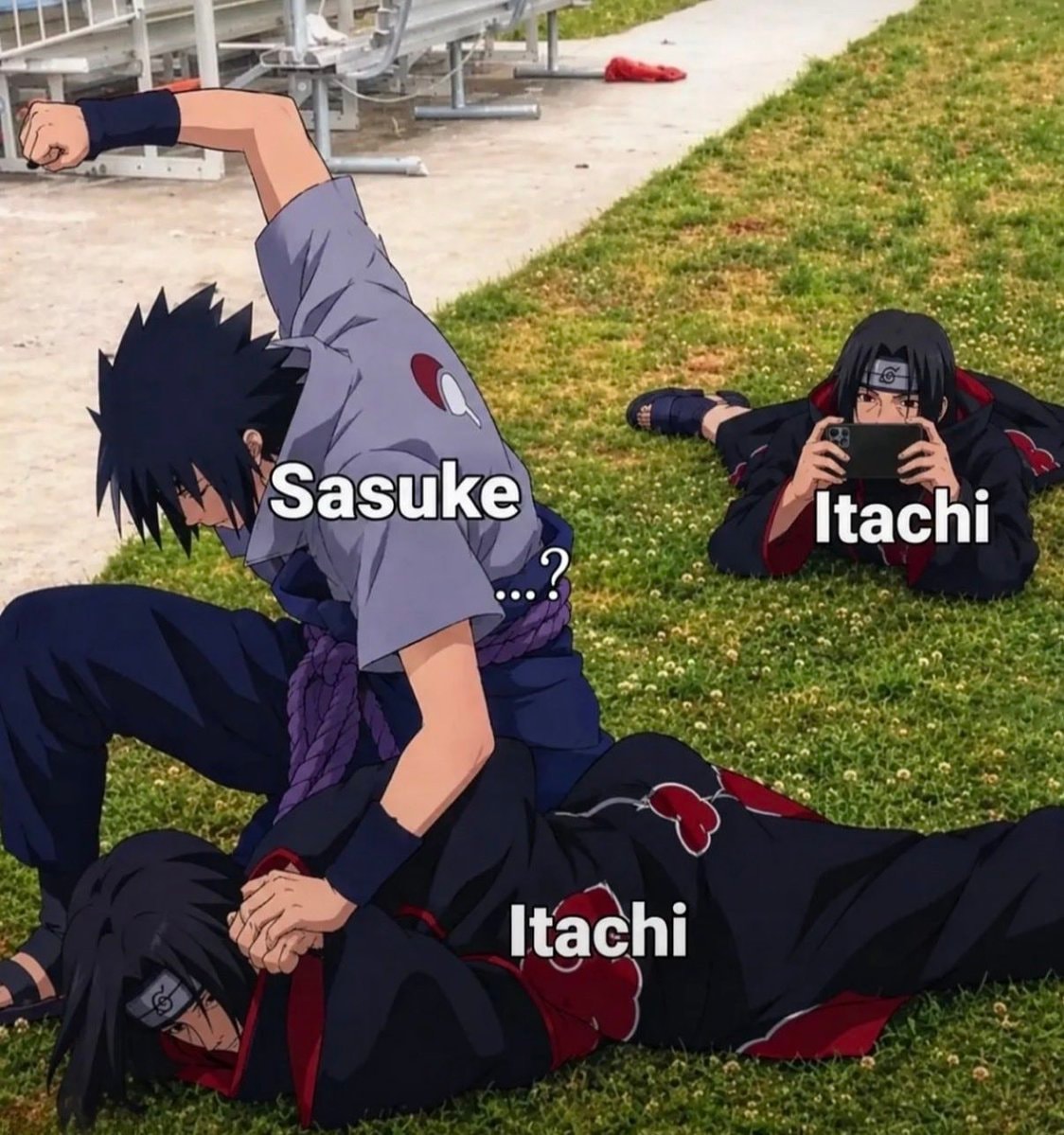 Naruto Sasuke and Itachi meme