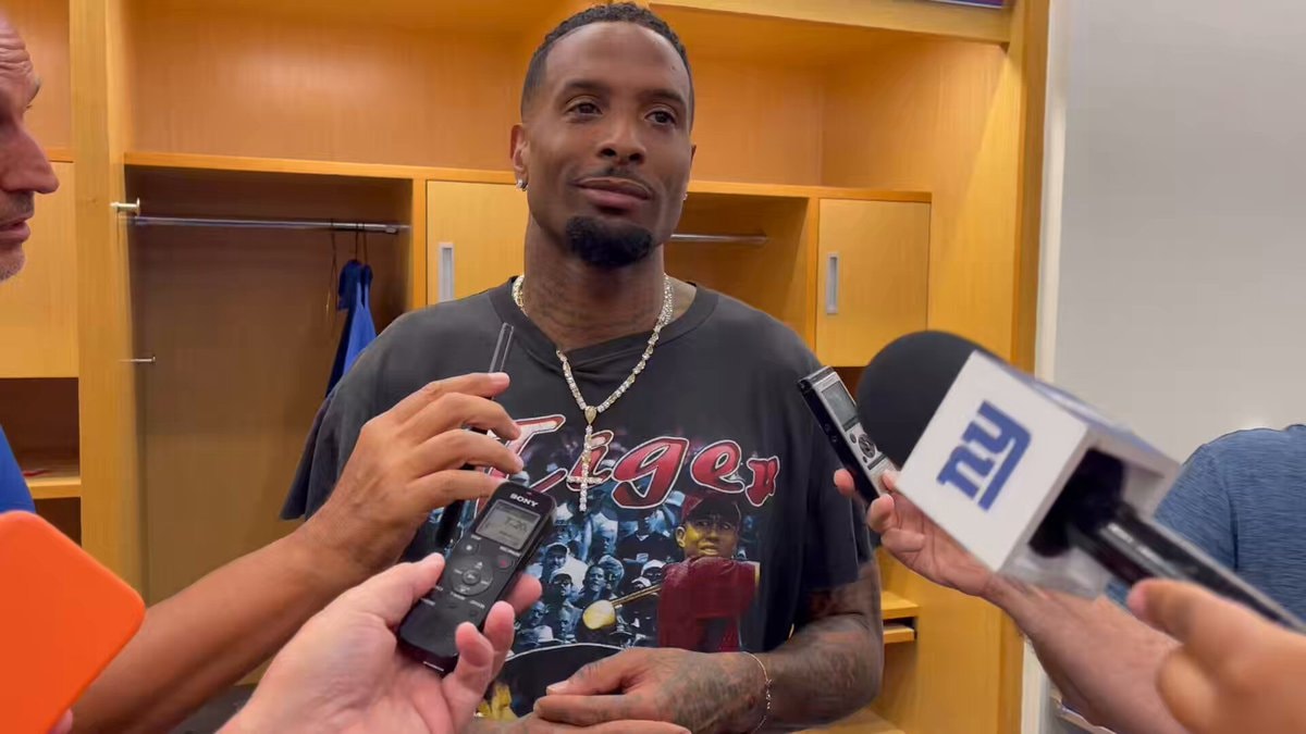 Odell Beckham Jr. on Giants return
