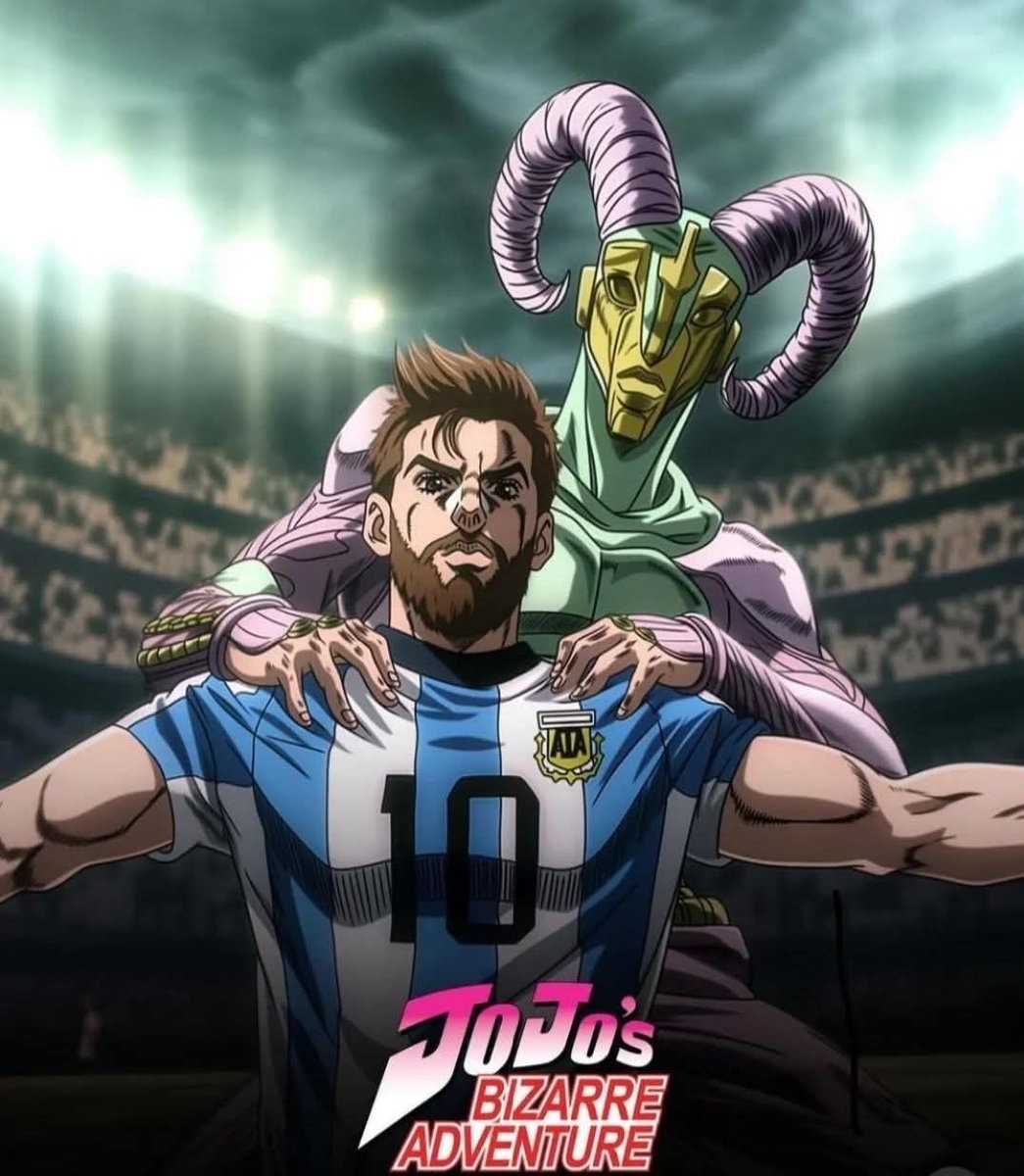 Lionel Messi JoJo's Bizarre Adventure edit