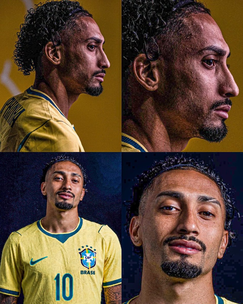 Raphinha Brazil number 10 confirmed