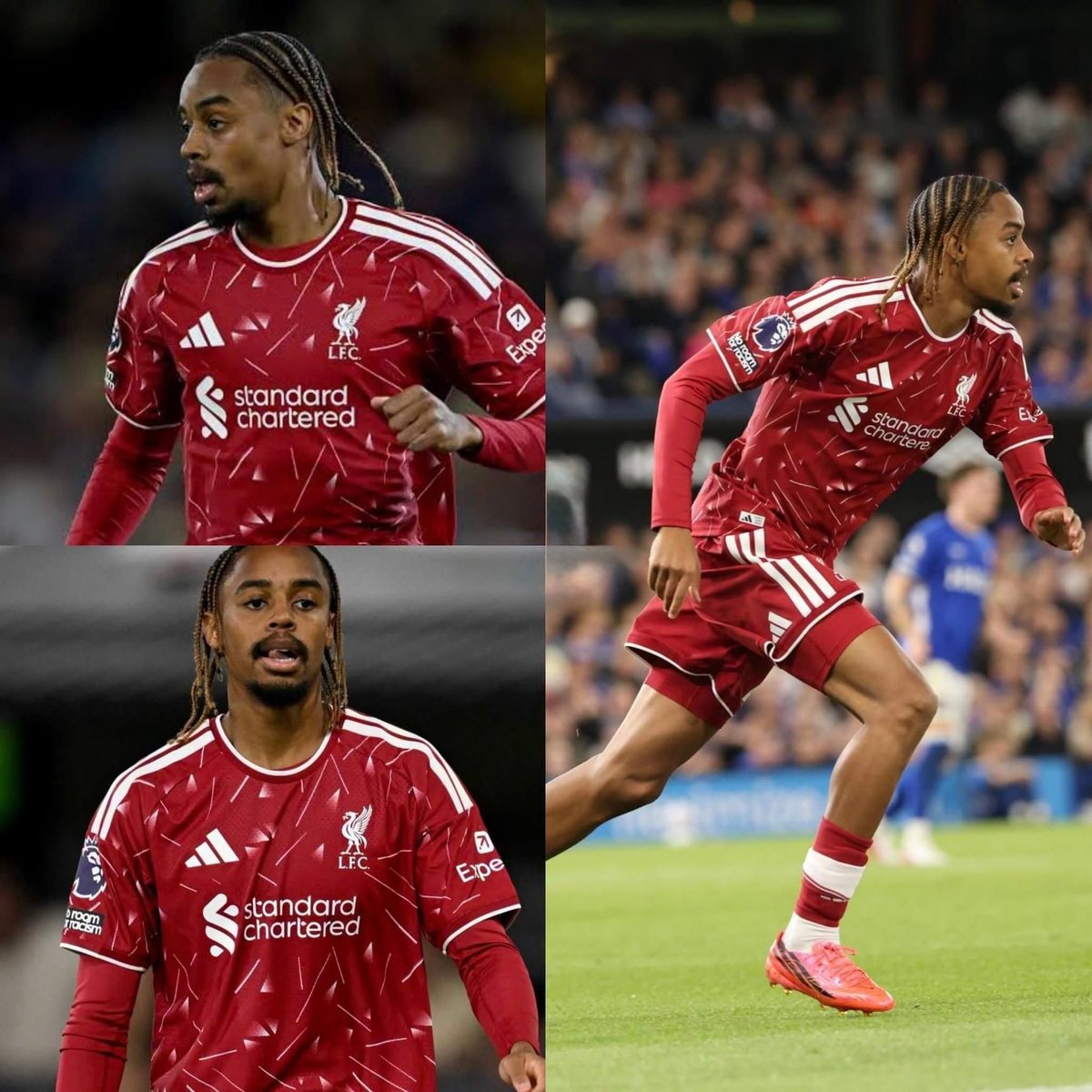 Bradley Barcola Liverpool debut Bradley Barcola Liverpool debut