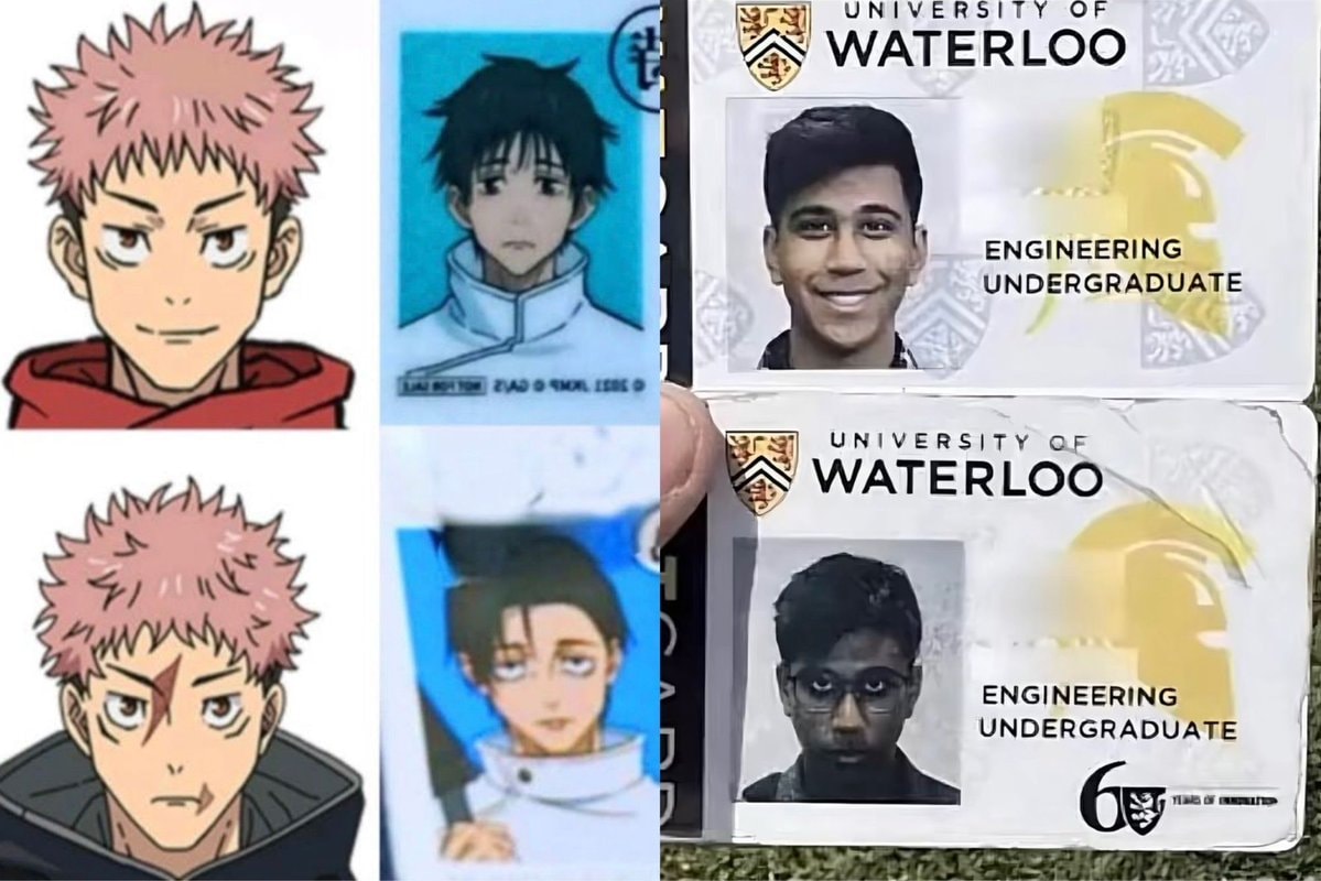 Jujutsu Kaisen vs University of Waterloo engineering ID