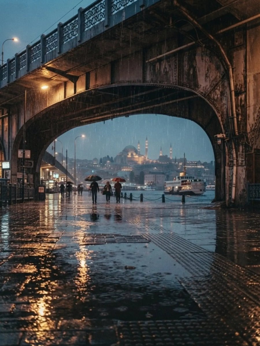 Istanbul Turkey fishing pier (photo 2 of 2)