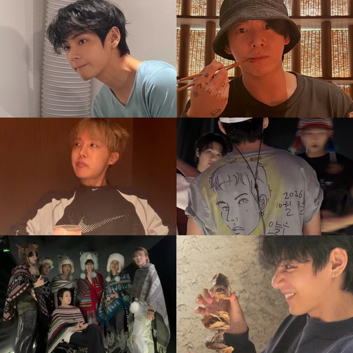BTS collage