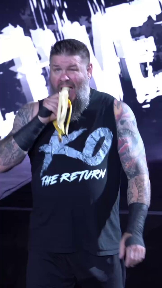 Kevin Owens banana peel prank on The Miz