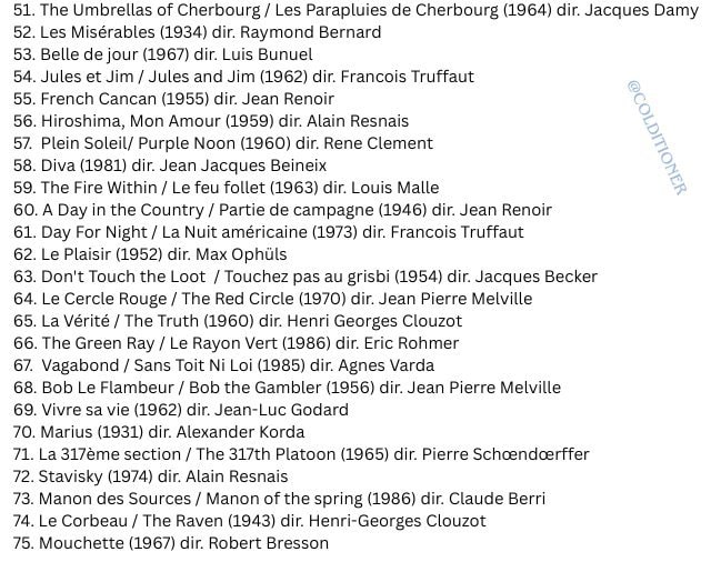 100 Best French Movies of All Time (photo 3 of 4)