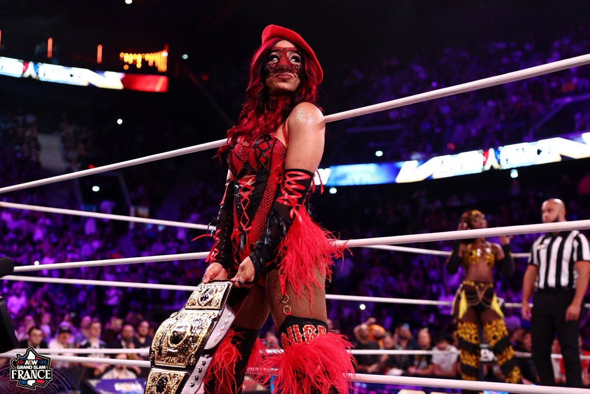 AEW Grand Slam France victory moment (photo 2 of 4)
