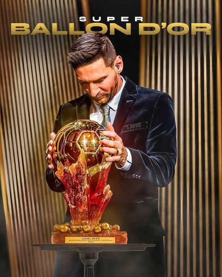 Lionel Messi Super Ballon d'Or France Football