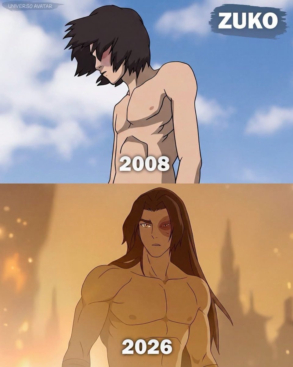 Zuko 2008 vs 2026