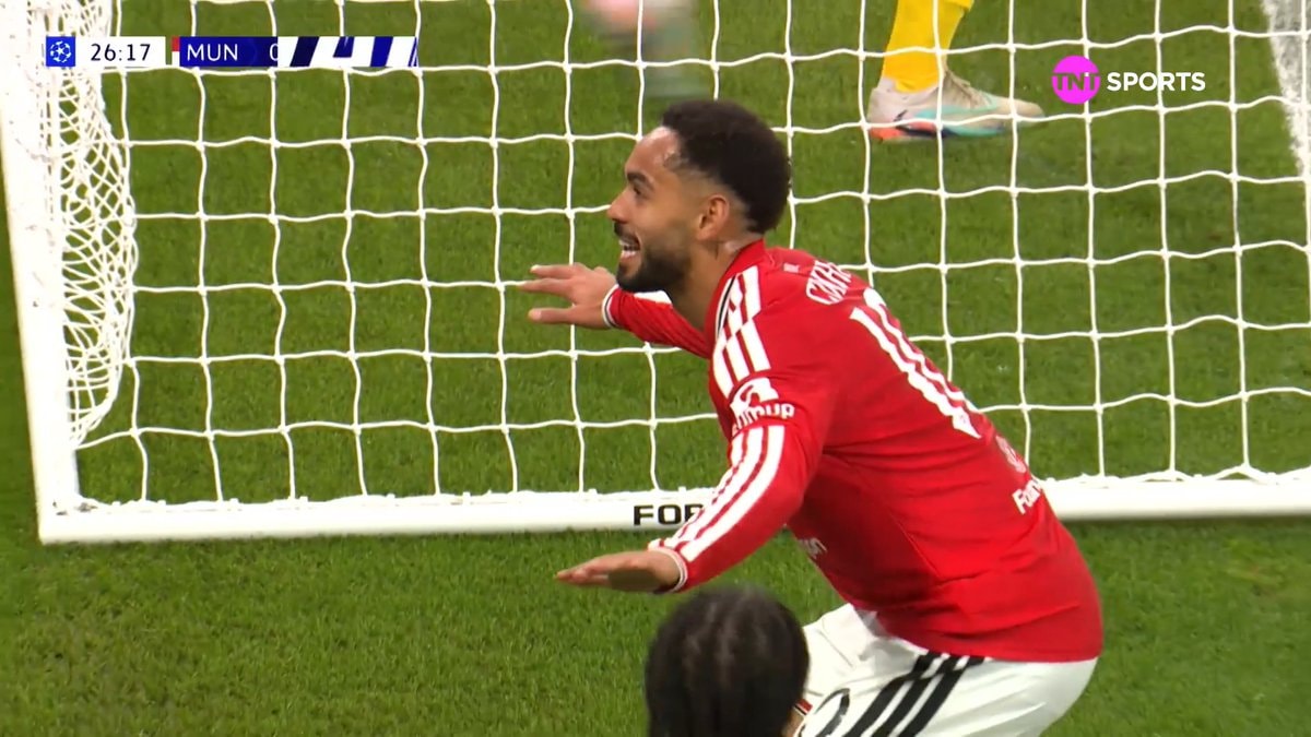 Mathias Cunha Champions League goal Mathias Cunha Champions League goal