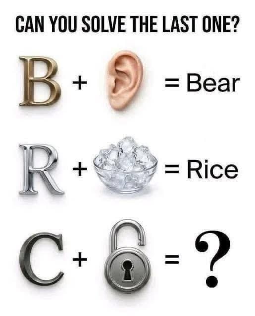 Visual riddle puzzle