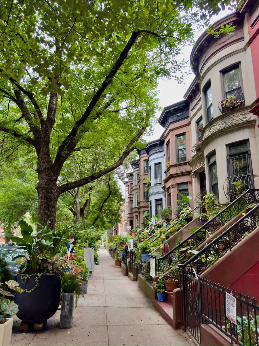 Brooklyn New York City street scene