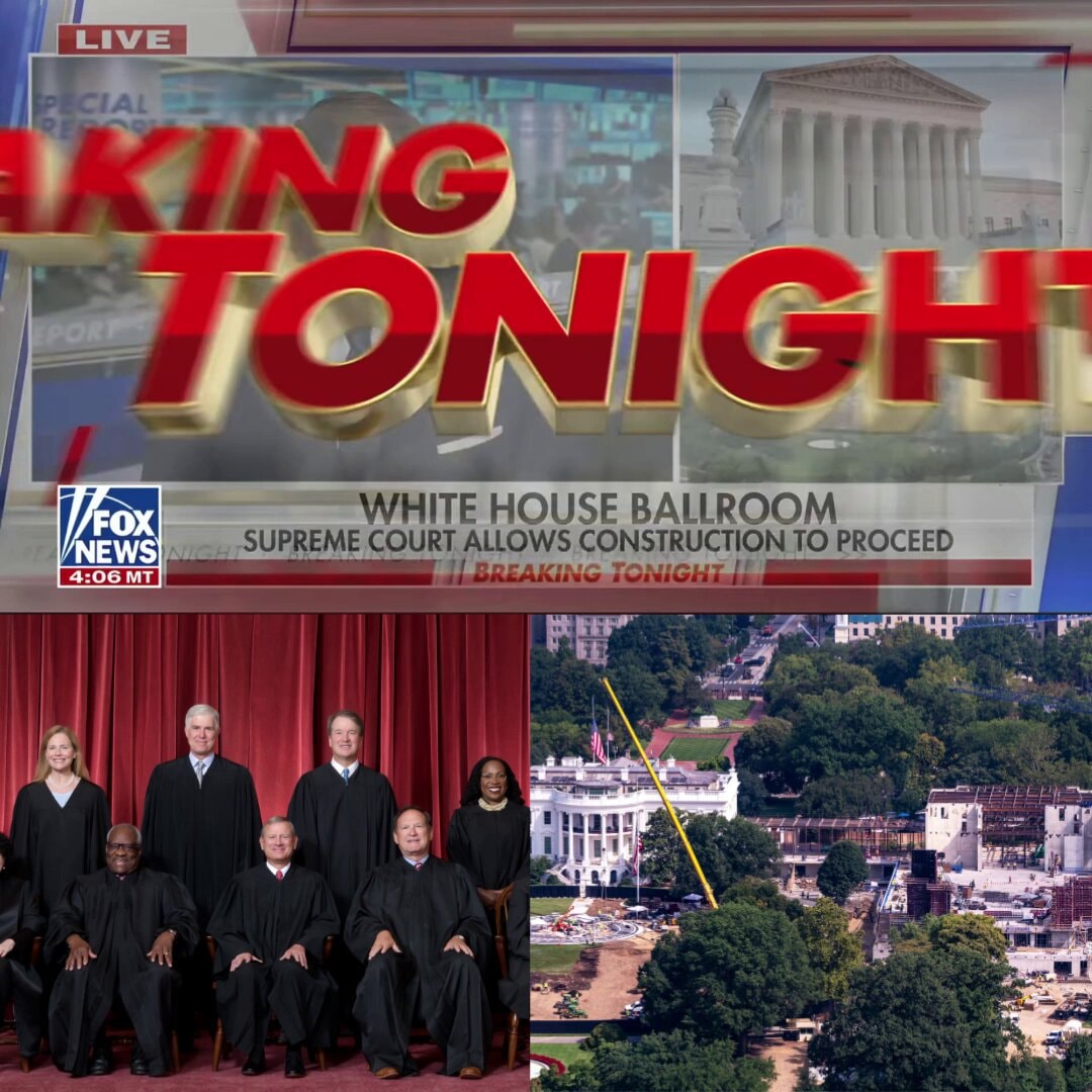Supreme Court allows White House ballroom construction