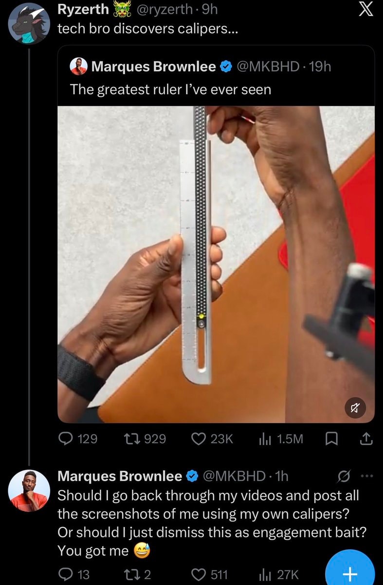 Marques Brownlee greatest ruler review