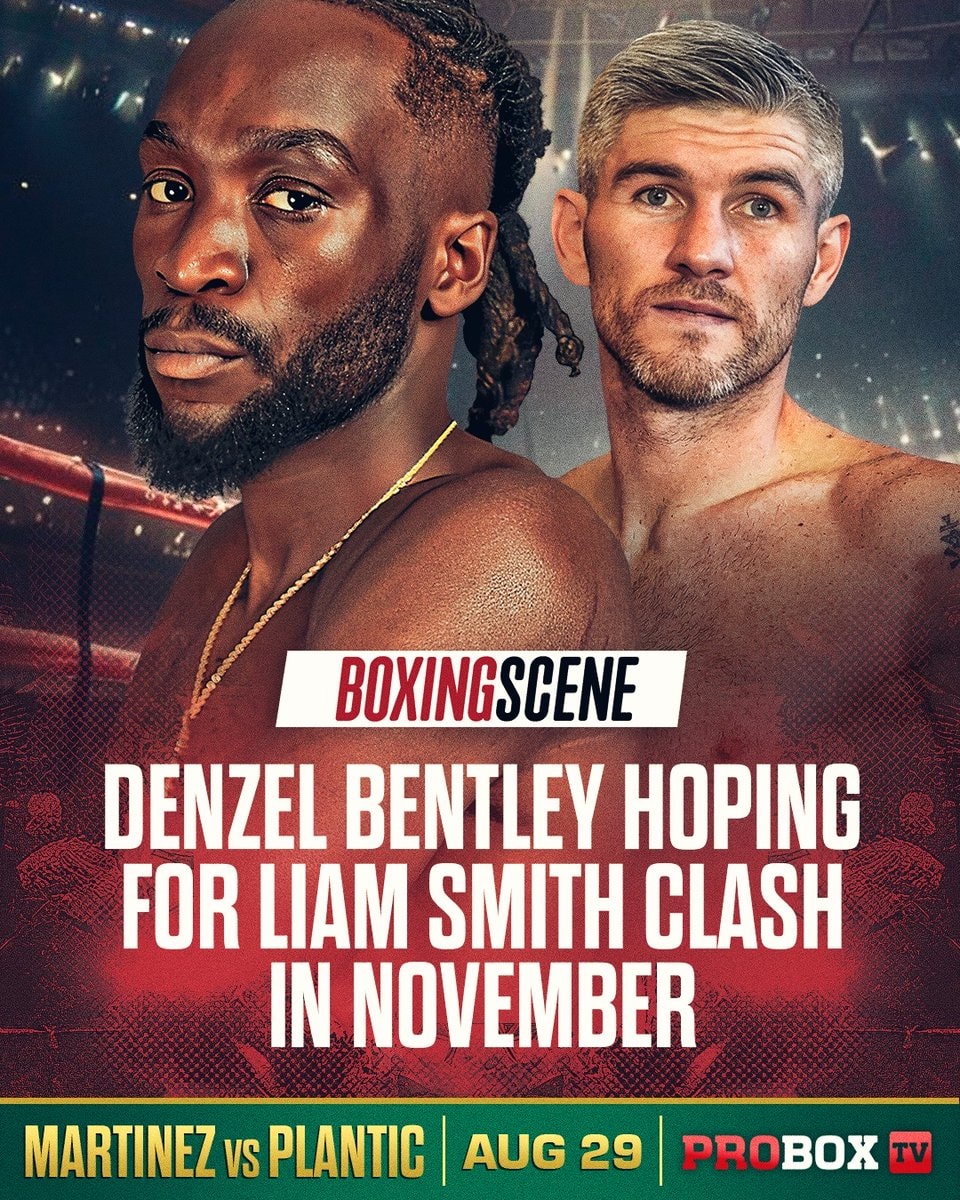 Denzel Bentley Liam Smith November fight