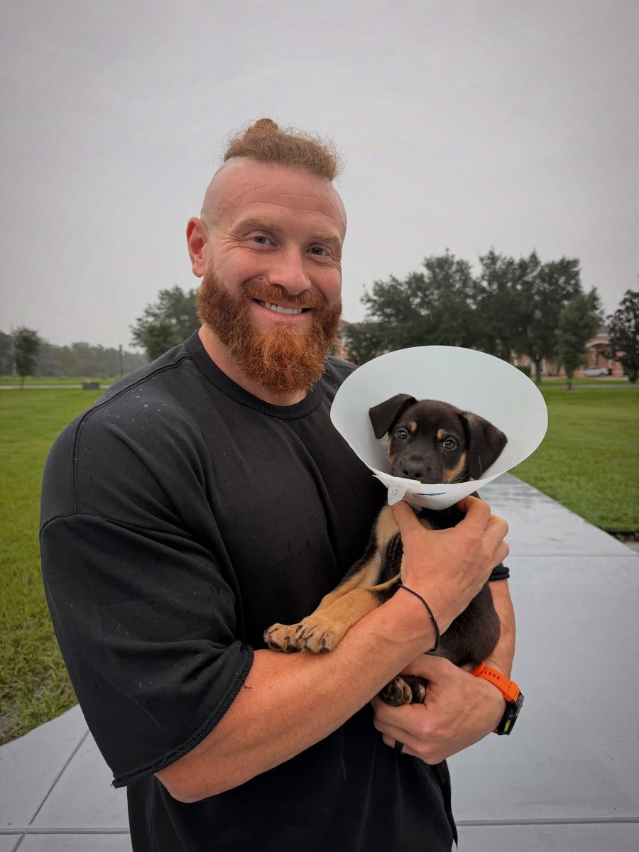 Rhea Ripley Buddy Matthews new puppy Choppa